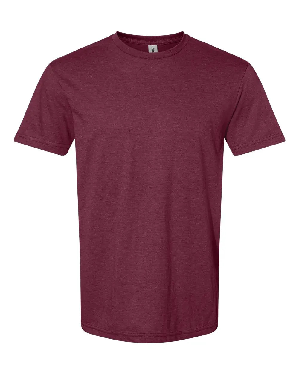 Gildan 64000cvc Softstyleâ Cvc T-shirt - Maroon Mist