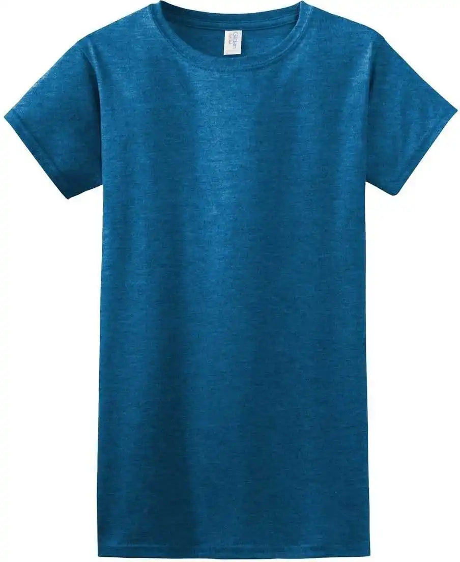 Gildan 64000l Softstyle Ladies T-shirt - Antique Sapphire