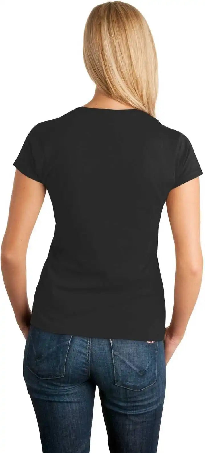 Gildan 64000l Softstyle Ladies t Shirt Black