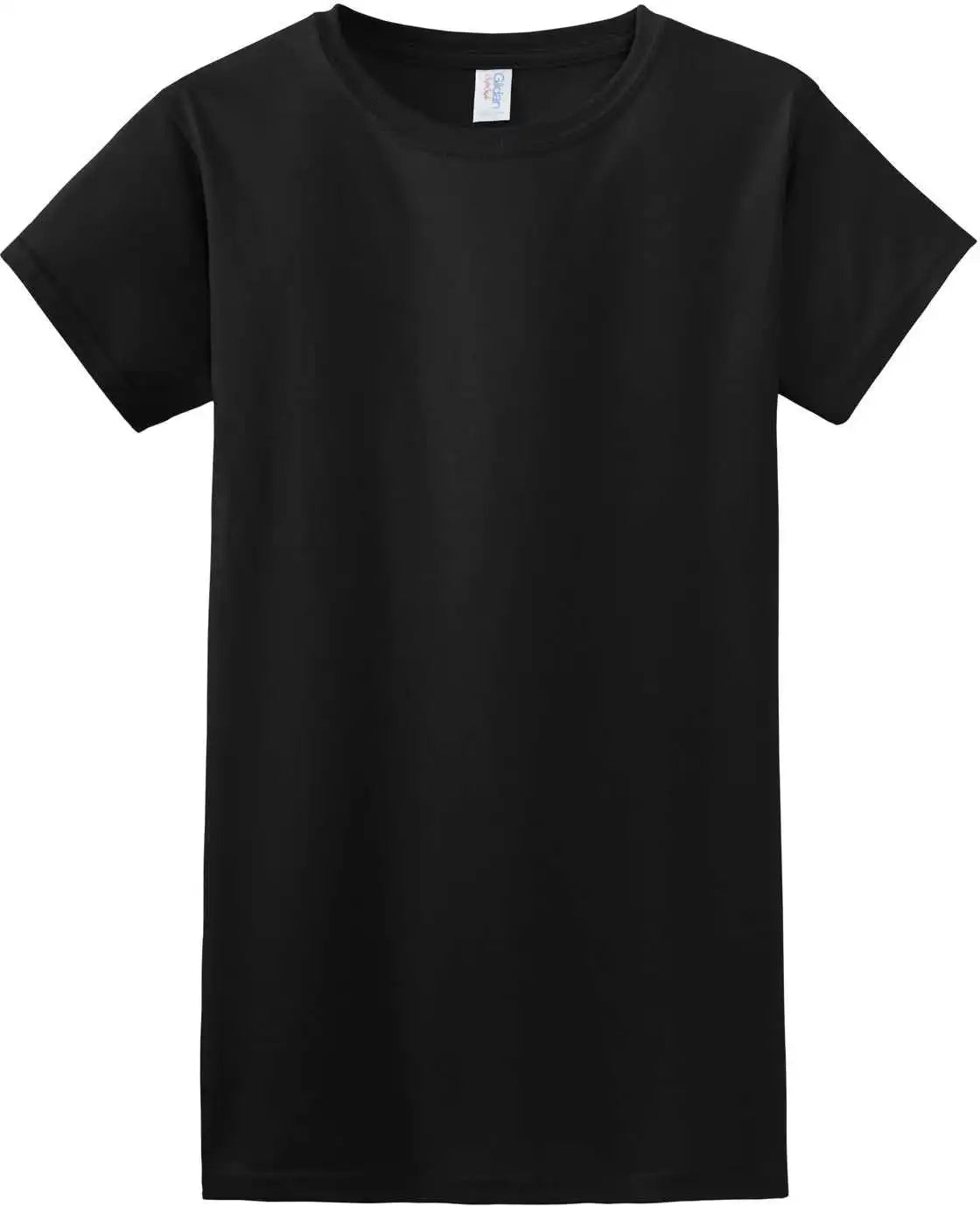 Gildan 64000l Softstyle Ladies T-shirt - Black
