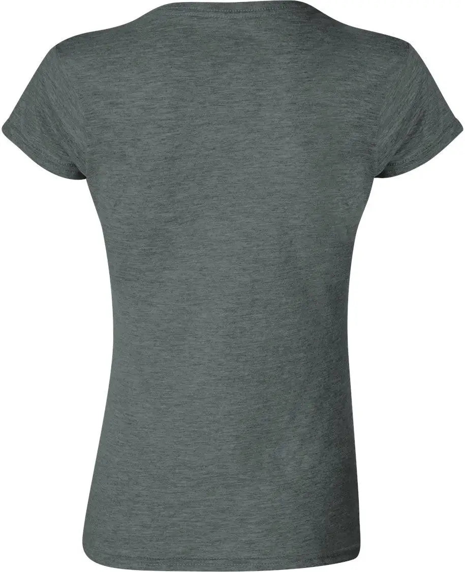 Gildan 64000l Softstyle® Women’s T-shirt - Dark Heather