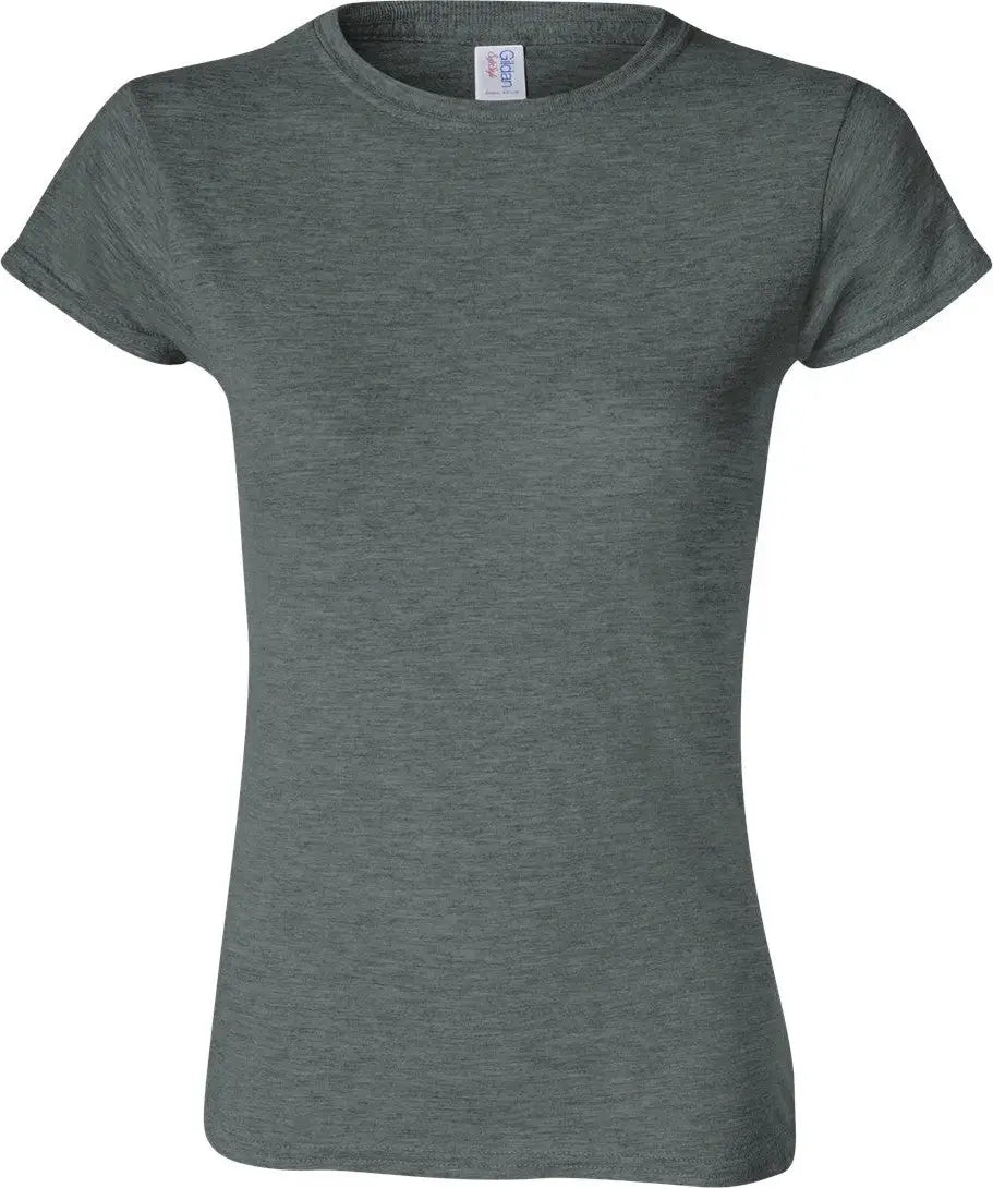 Gildan 64000l Softstyle® Women’s T-shirt - Dark Heather