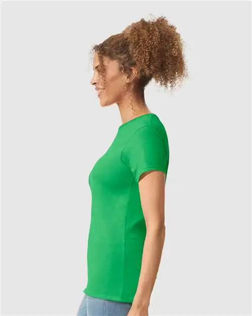 Gildan 64000l Softstyle® Women’s T-shirt - Irish Green