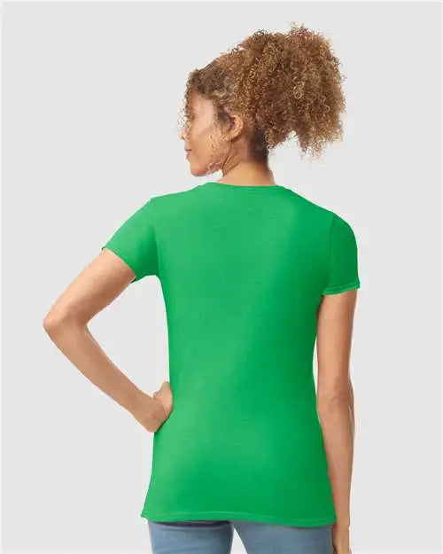 Gildan 64000l Softstyle® Women’s T-shirt - Irish Green