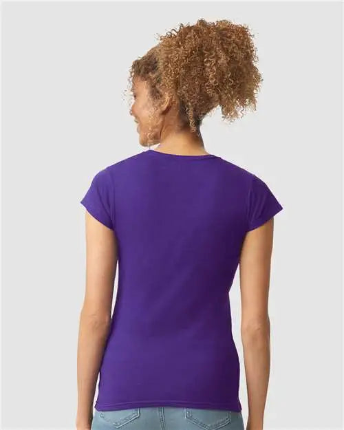 Gildan 64000l Softstyle® Women’s T-shirt - Purple
