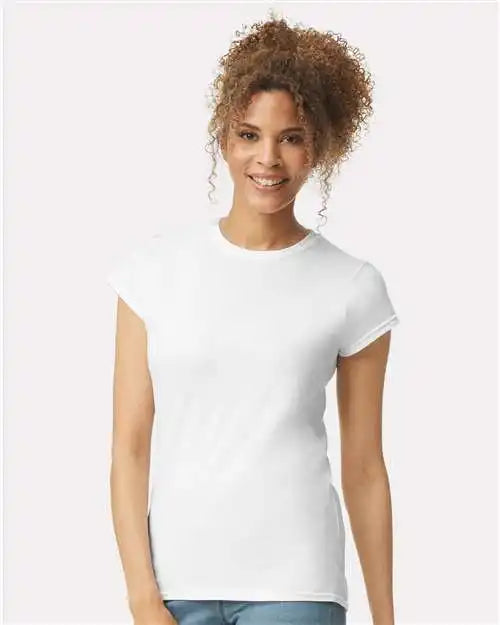 Gildan 64000l Softstyle® Women’s T-shirt - White