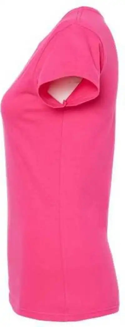 Gildan 64000l Softstyle Womens t Shirt Heliconia