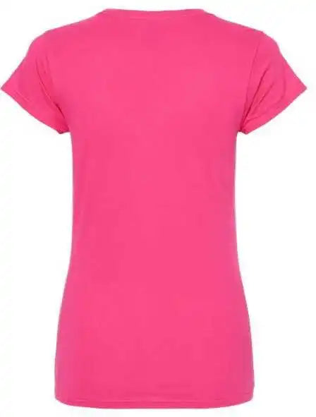 Gildan 64000l Softstyle Womens t Shirt Heliconia