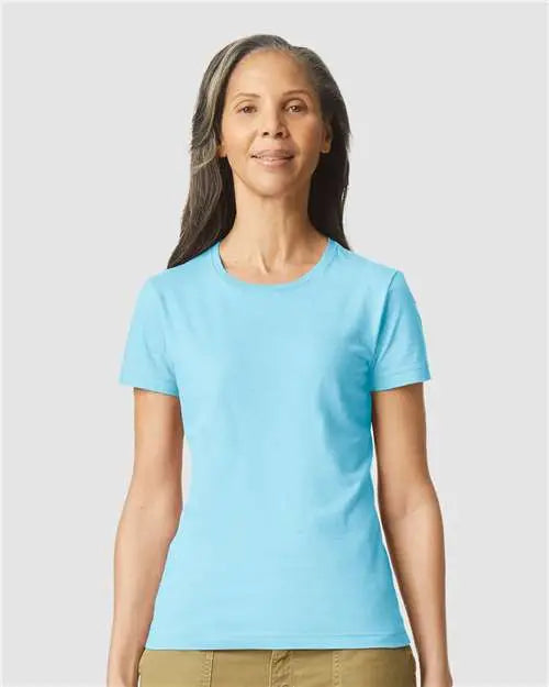Gildan 64000l Softstyleâ Women’s T-shirt - Sky