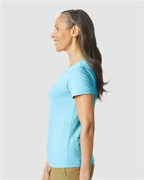 Gildan 64000l Softstyleâ Women’s T-shirt - Sky