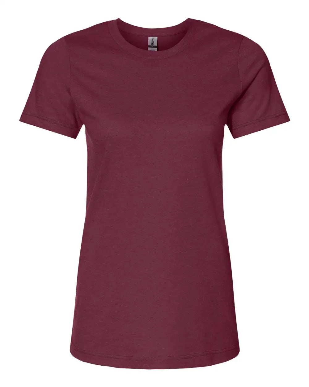 Gildan 64001lcvc Softstyleâ Women’s Cvc T-shirt - Maroon Mist