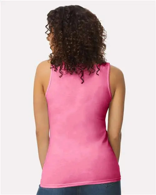 Gildan 64200l Softstyle® Women’s Tank Top - Azalea