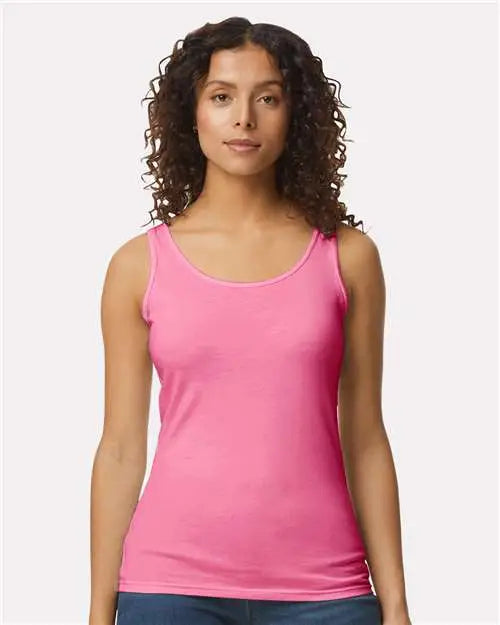 Gildan 64200l Softstyle® Women’s Tank Top - Azalea