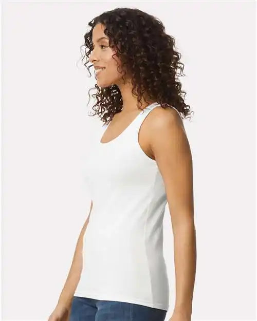 Gildan 64200l Softstyle® Women’s Tank Top - White