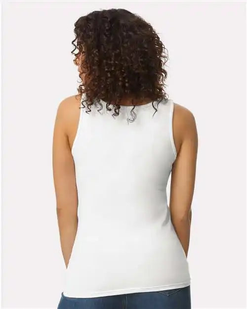 Gildan 64200l Softstyle® Women’s Tank Top - White