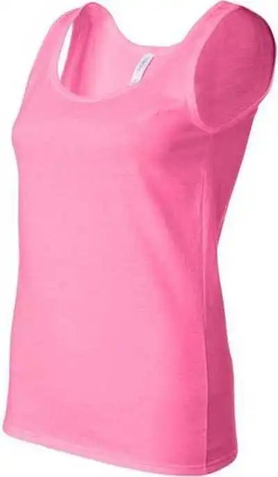 Gildan 64200l Softstyle Womens Tank Top Azalea