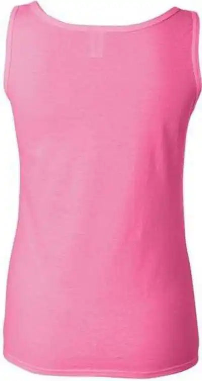 Gildan 64200l Softstyle Womens Tank Top Azalea