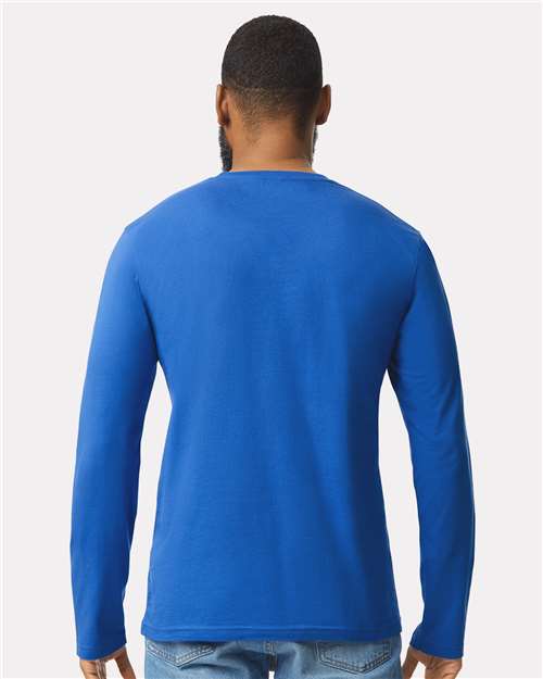 Gildan 64400 Softstyle Long Sleeve T-shirt - Fan Deep Royal