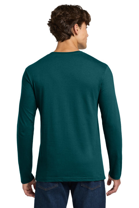 Gildan 64400 Softstyle Long Sleeve T-shirt - Fan Marine Green