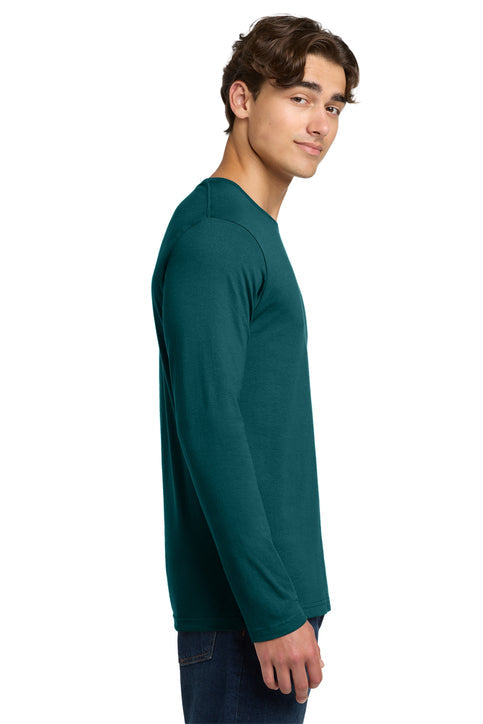 Gildan 64400 Softstyle Long Sleeve T-shirt - Fan Marine Green