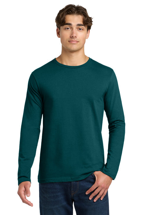 Gildan 64400 Softstyle Long Sleeve T-shirt - Fan Marine Green