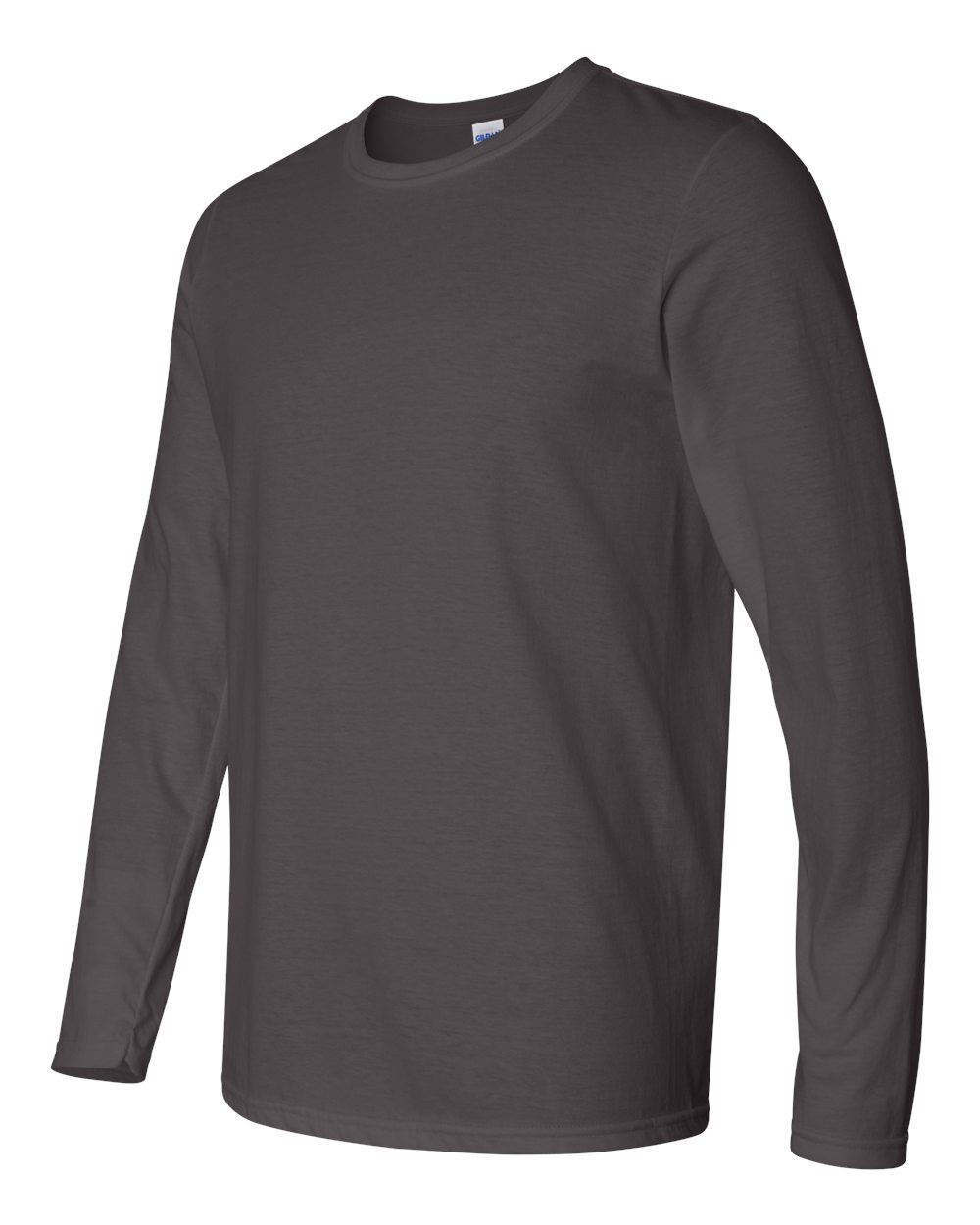 Gildan 64400 Softstyle Long Sleeve T-shirt - Heather Dark Grey