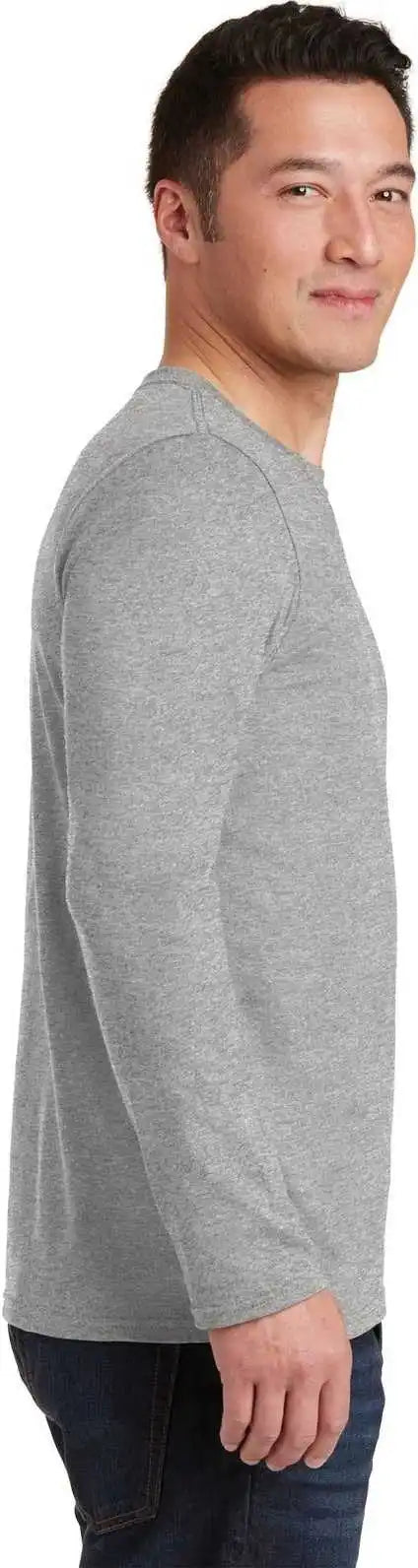 Gildan 64400 Softstyle Long Sleeve t Shirt Sport Gray