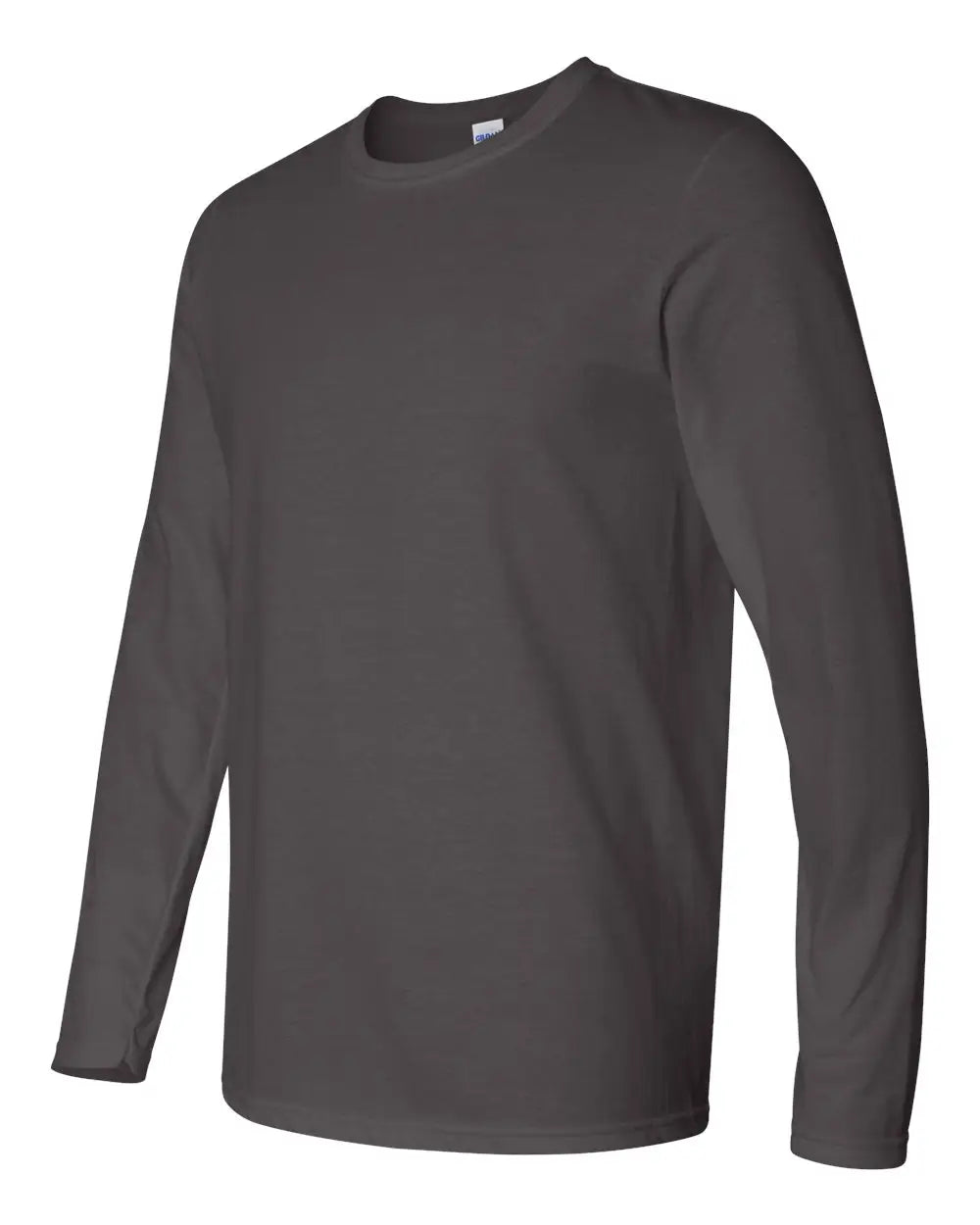 Gildan 64400 Softstyle® Long Sleeve T-shirt - Charcoal - Dark Gray / s