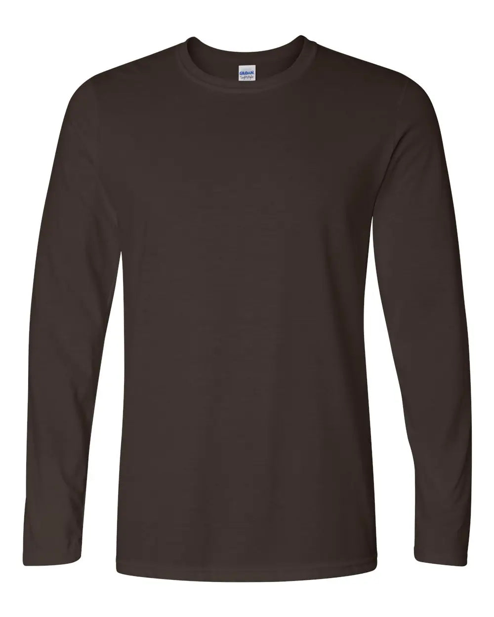 Gildan 64400 Softstyle® Long Sleeve T-shirt - Dark Chocolate