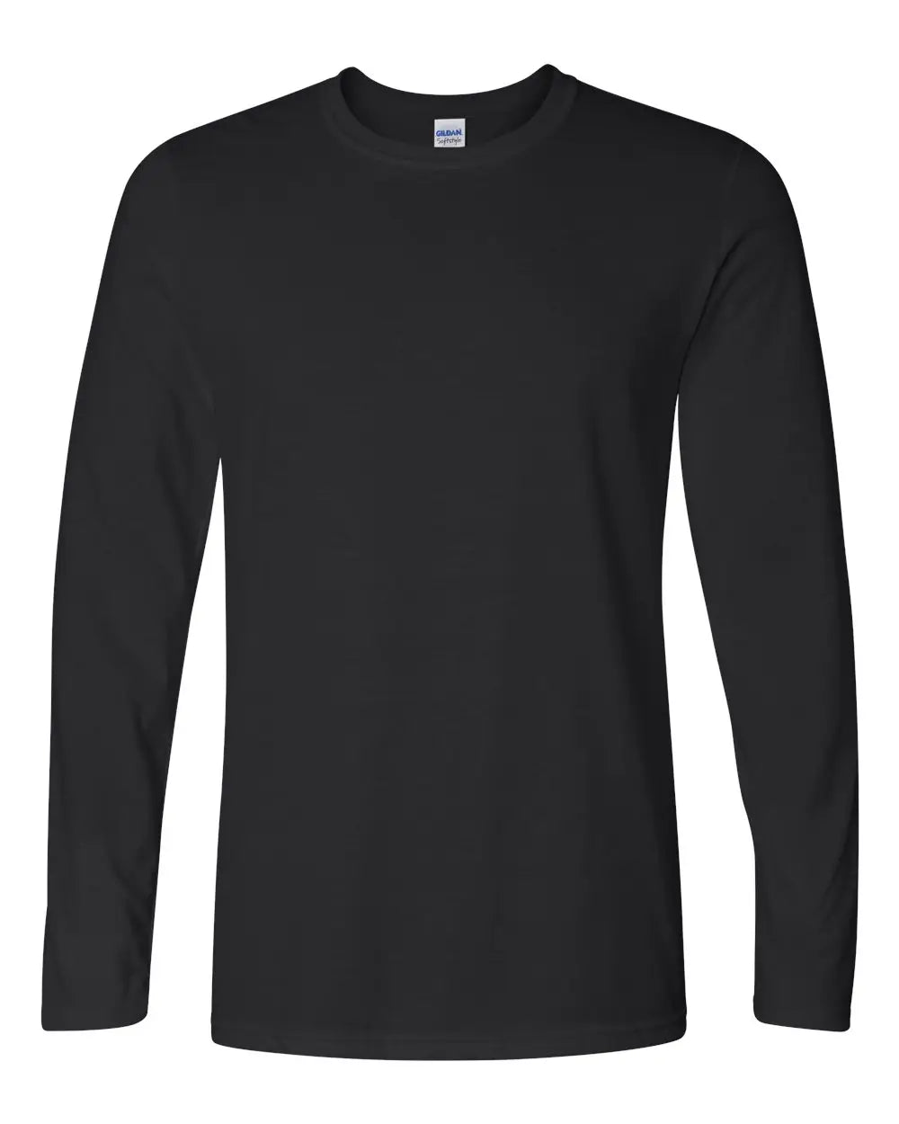 Gildan 64400 Softstyleâ Long Sleeve T-shirt - Black