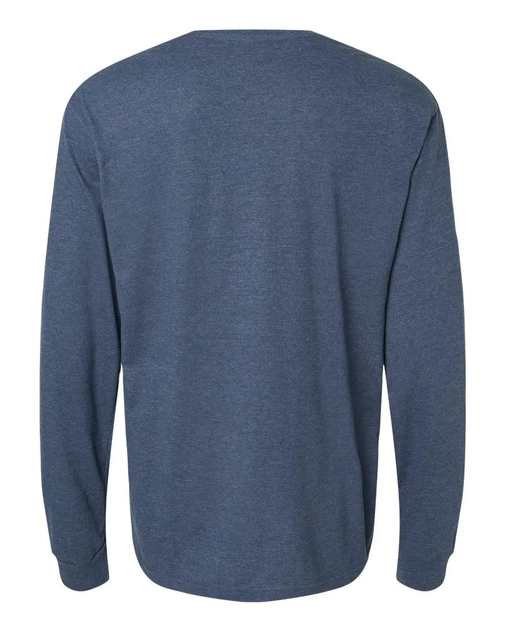 Gildan 64440cvc Softstyle® Cvc Long Sleeve T-shirt - Navy Mist