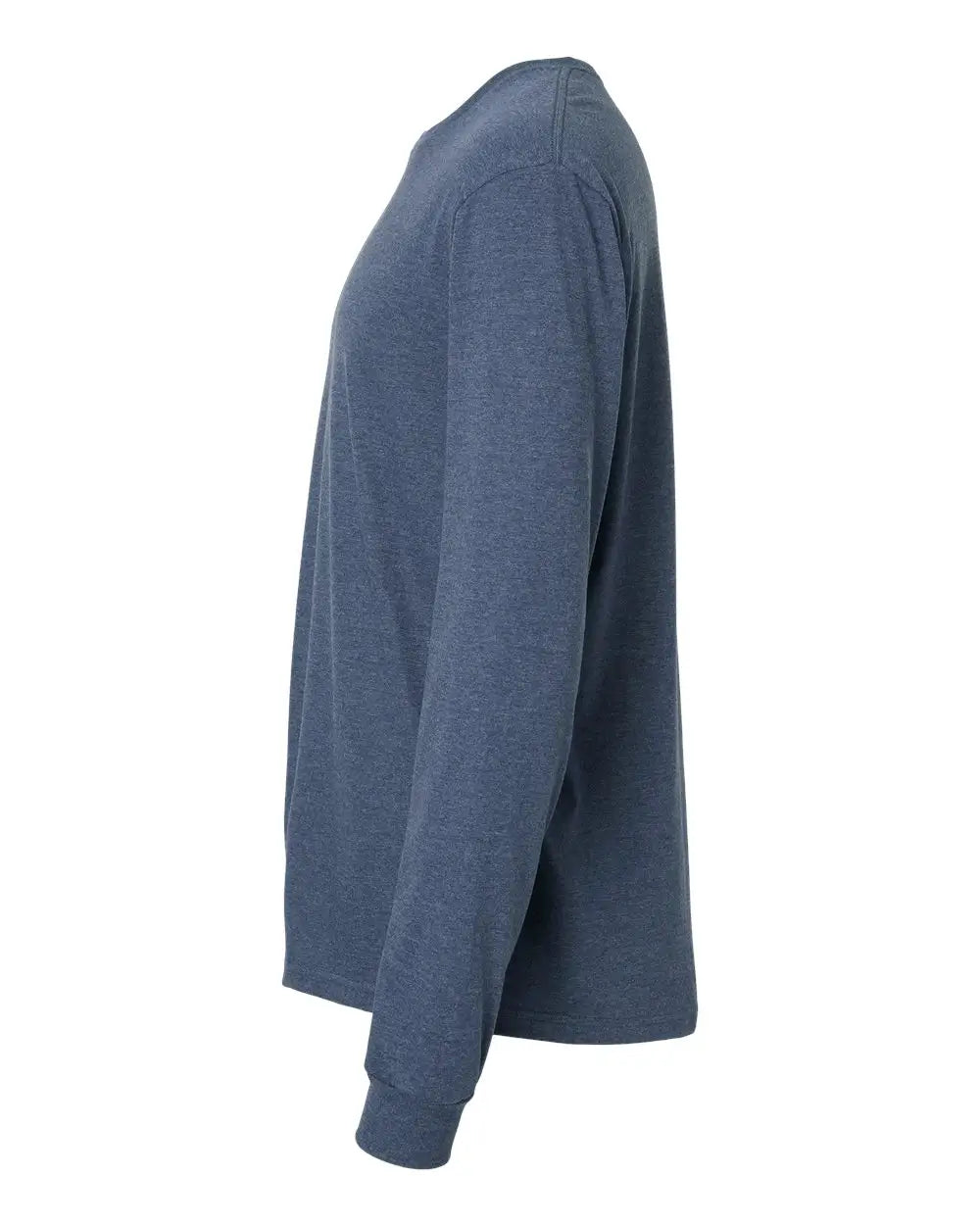 Gildan 64440cvc Softstyle® Cvc Long Sleeve T-shirt - Navy Mist