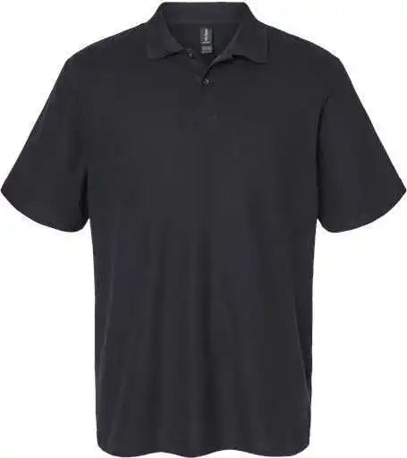 Gildan 64800 Softstyle Adult Pique Polo Black