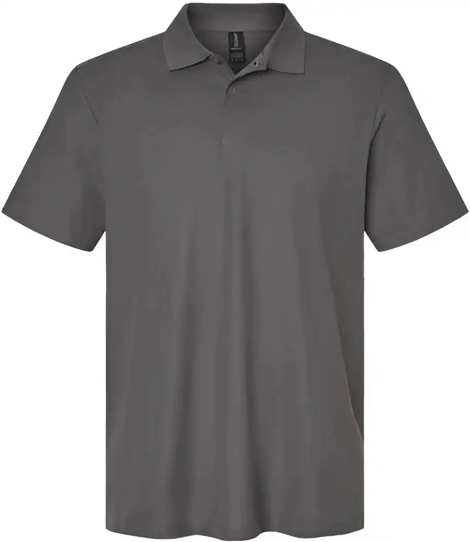 Gildan 64800 Softstyle Adult Pique Polo - Charcoal