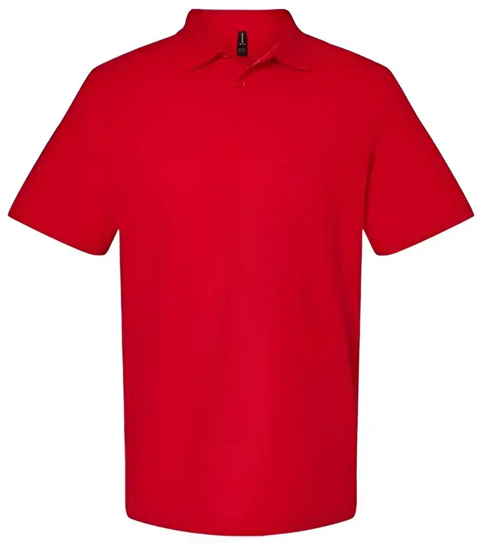 Gildan 64800 Softstyle Adult Pique Polo - Cherry Red