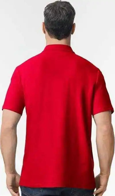 Gildan 64800 Softstyle Adult Pique Polo - Cherry Red
