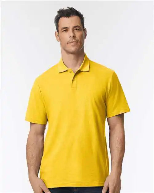 Gildan 64800 Softstyle Adult Pique Polo Daisy