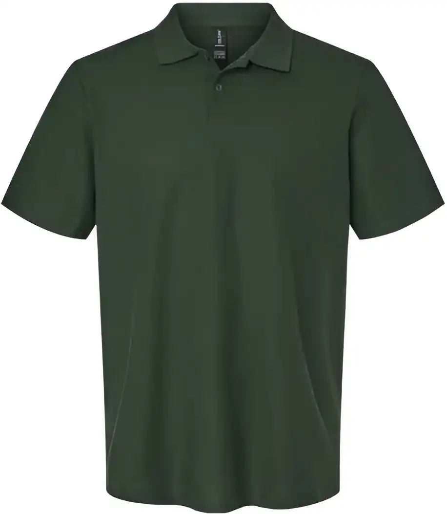 Gildan 64800 Softstyle Adult Pique Polo Forest Green