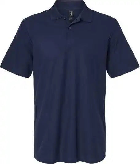 Gildan 64800 Softstyle Adult Pique Polo Navy