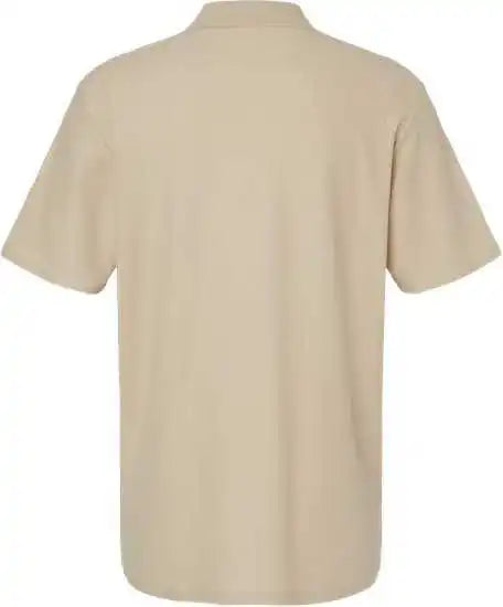 Gildan 64800 Softstyle Adult Pique Polo Sand