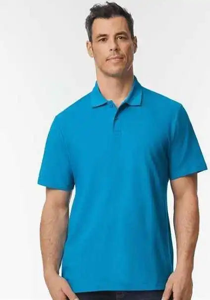 Gildan 64800 Softstyle Adult Pique Polo Sapphire