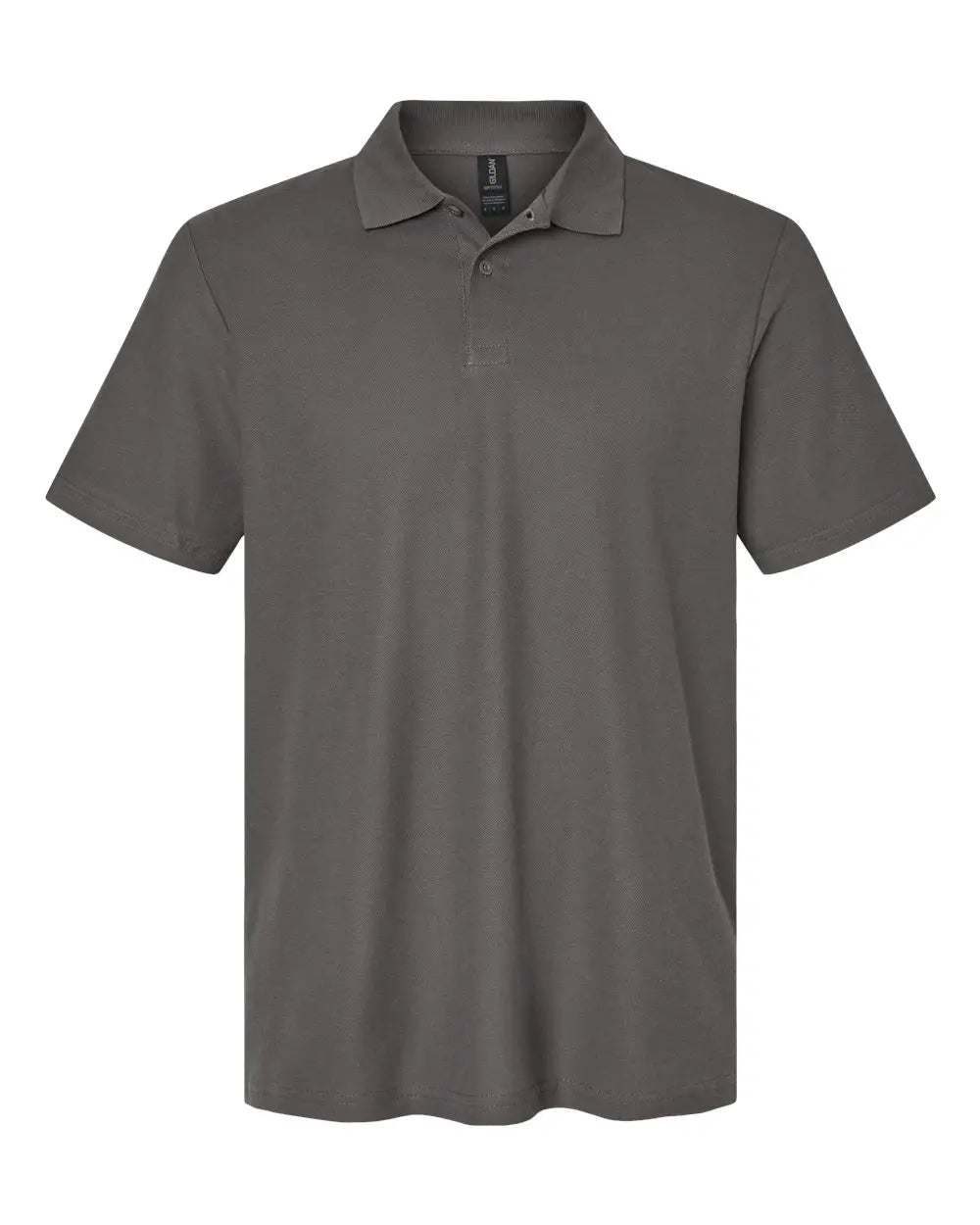 Gildan 64800 Softstyle® Pique Polo - Charcoal - Dark Gray / s