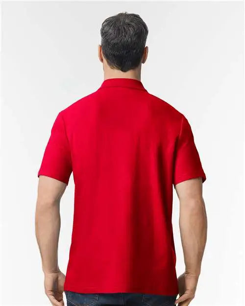Gildan 64800 Softstyle® Pique Polo - Cherry Red