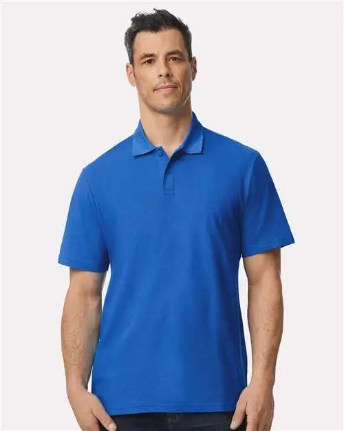 Gildan 64800 Softstyle® Pique Polo - Royal
