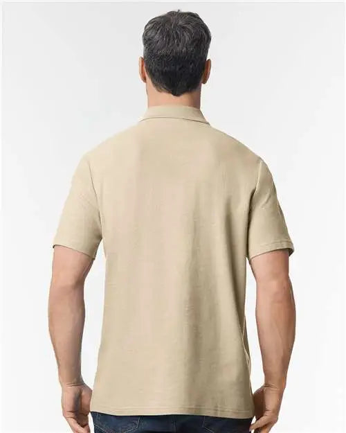 Gildan 64800 Softstyle® Pique Polo - Sand