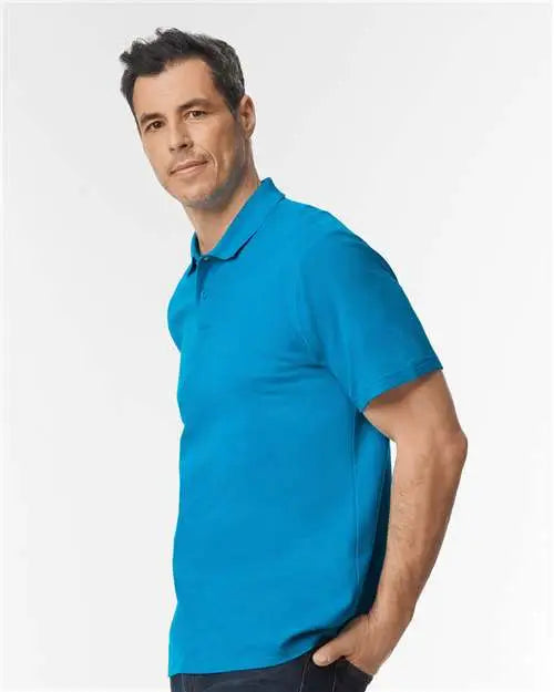 Gildan 64800 Softstyle® Pique Polo - Sapphire