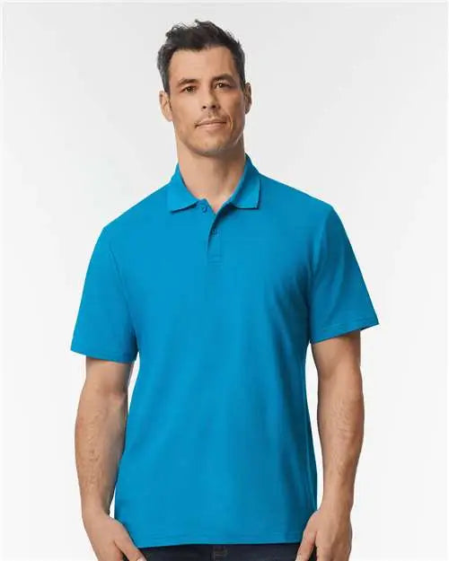 Gildan 64800 Softstyle® Pique Polo - Sapphire