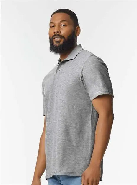 Gildan 64800 Softstyle® Pique Polo - Sport Grey