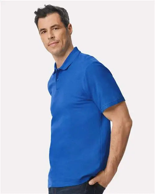 Gildan 64800 Softstyleâ Pique Polo - Royal