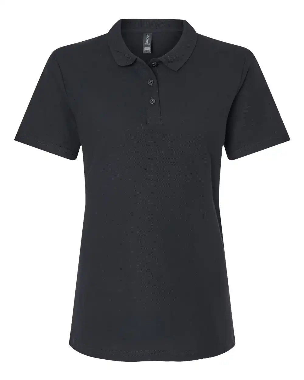 Gildan 64800l Softstyle® Women’s Pique Polo - Black - s